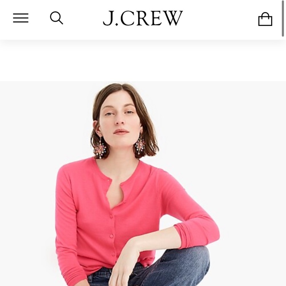 J.Crew Featherlight Cashmere Cardigan